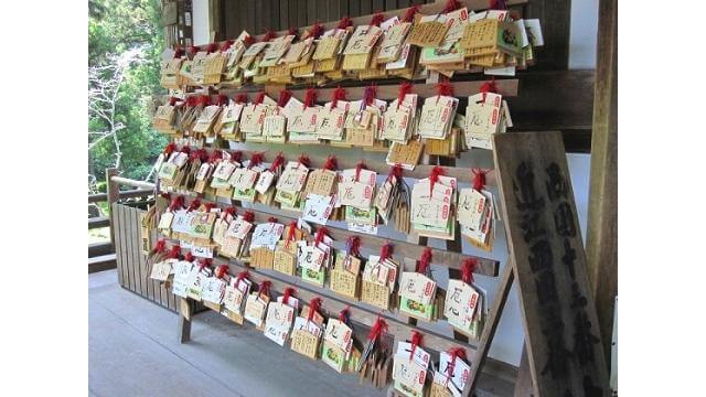 西国13番,石山寺,絵馬掛け所