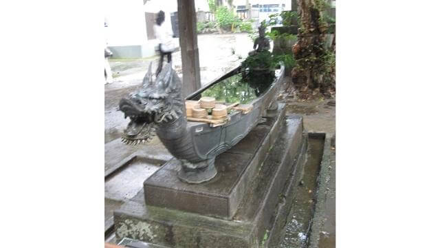 坂東5番,勝福寺,竜頭船形,船尾十一面観音手水