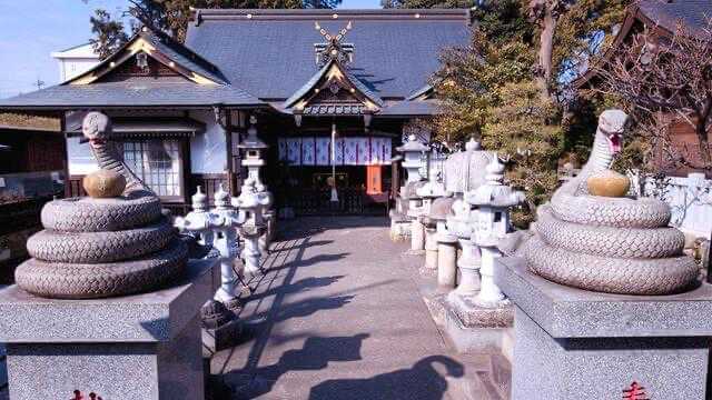 全国,弁財天,白蛇辨財天