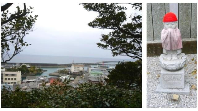 四国25番札所,津照寺,本堂からの景色