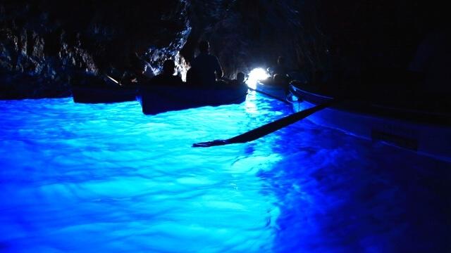 地中海,観光,カプリ島,青の洞窟