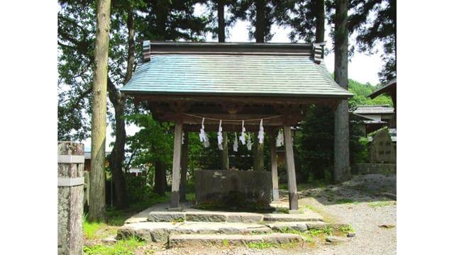 諏訪大社,上社,手水舎