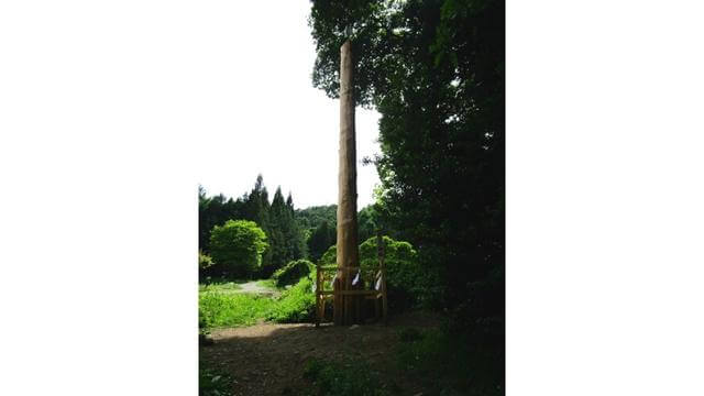 諏訪大社,上社,三之御柱