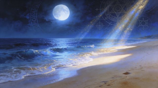 月光浴で心身を浄化するスピリチュアルな意味