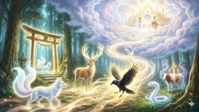 神使としての動物たちが持つスピリチュアルな意味